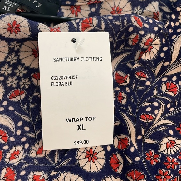 Patterned floral blouse - Picture 4 of 5